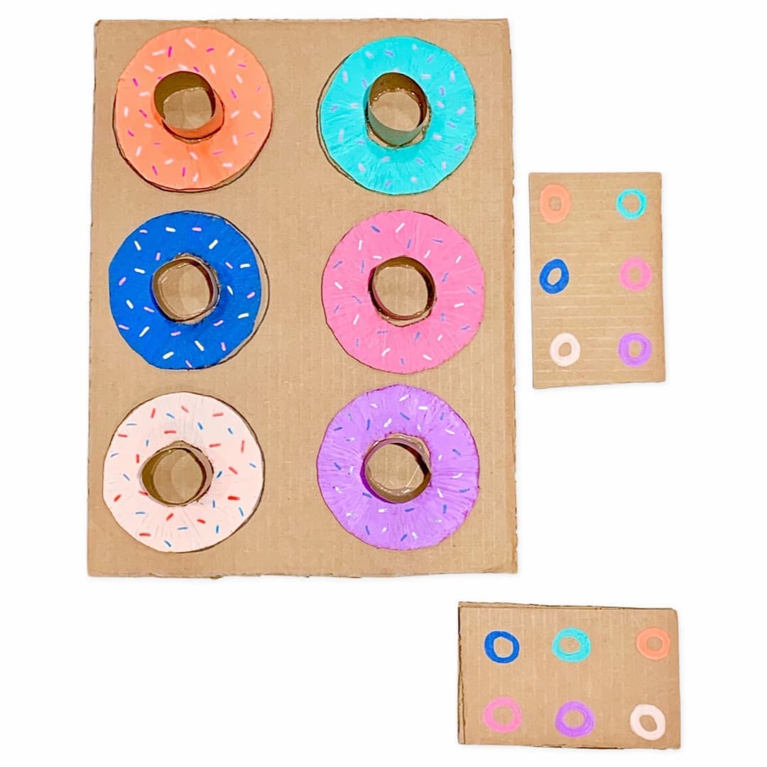 Donut Pattern Game - DIY - Playgarden Online