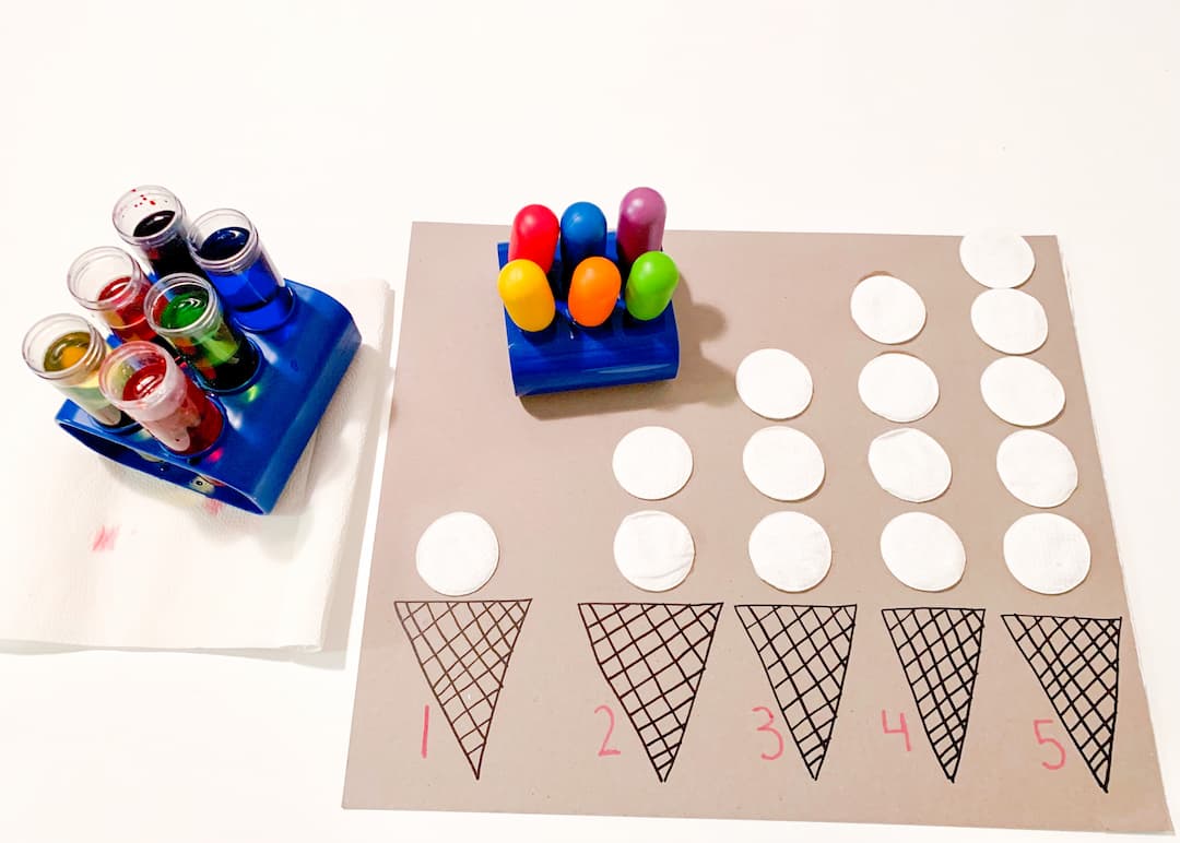 Ice Cream Counting Game - DIY - Playgarden Online