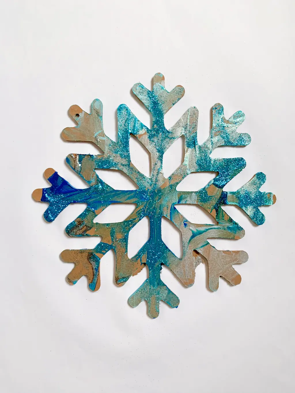 Clothespin Snowflake - DIY - Playgarden Online