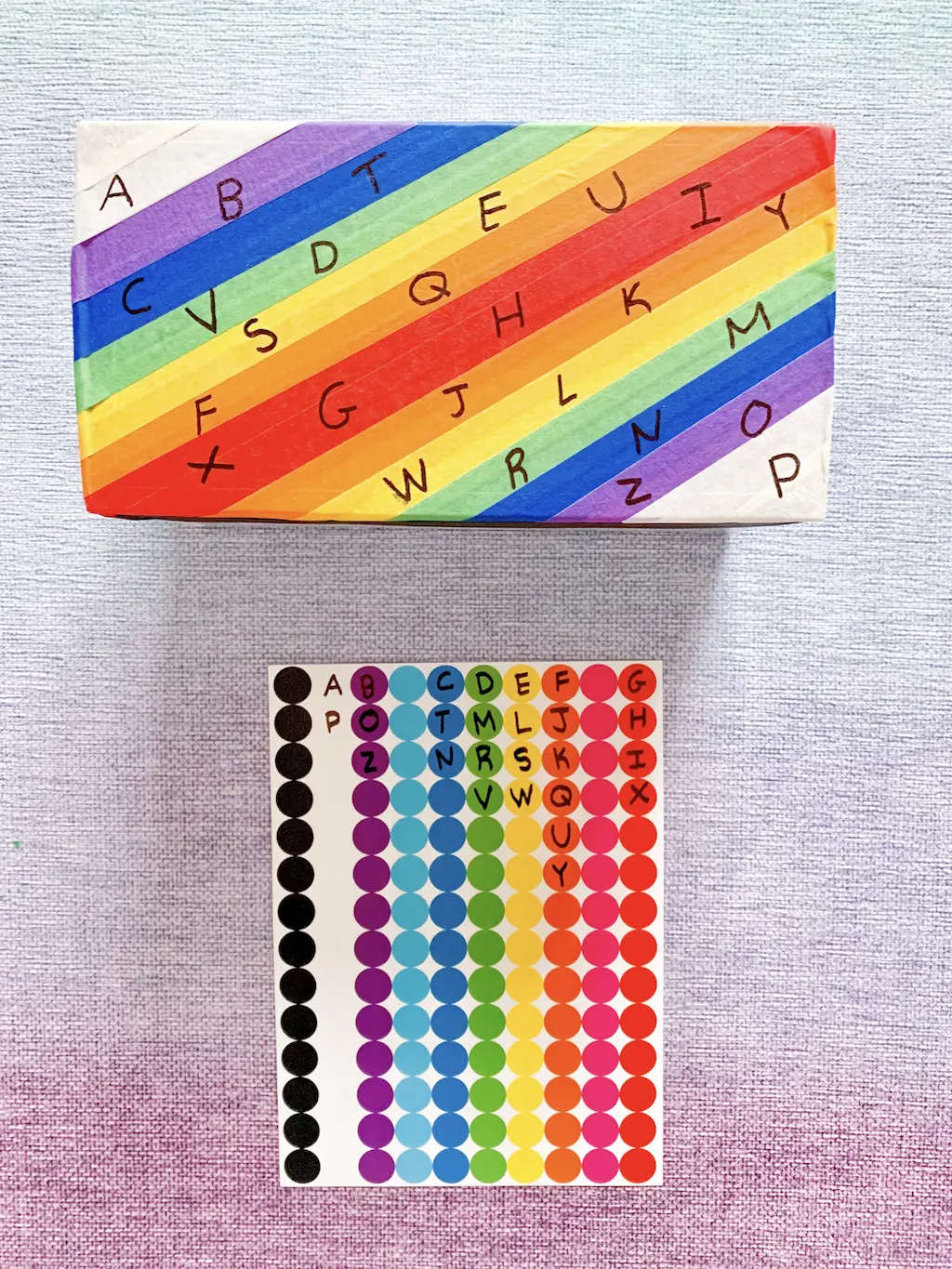 Rainbow ABC - DIY - Playgarden Online