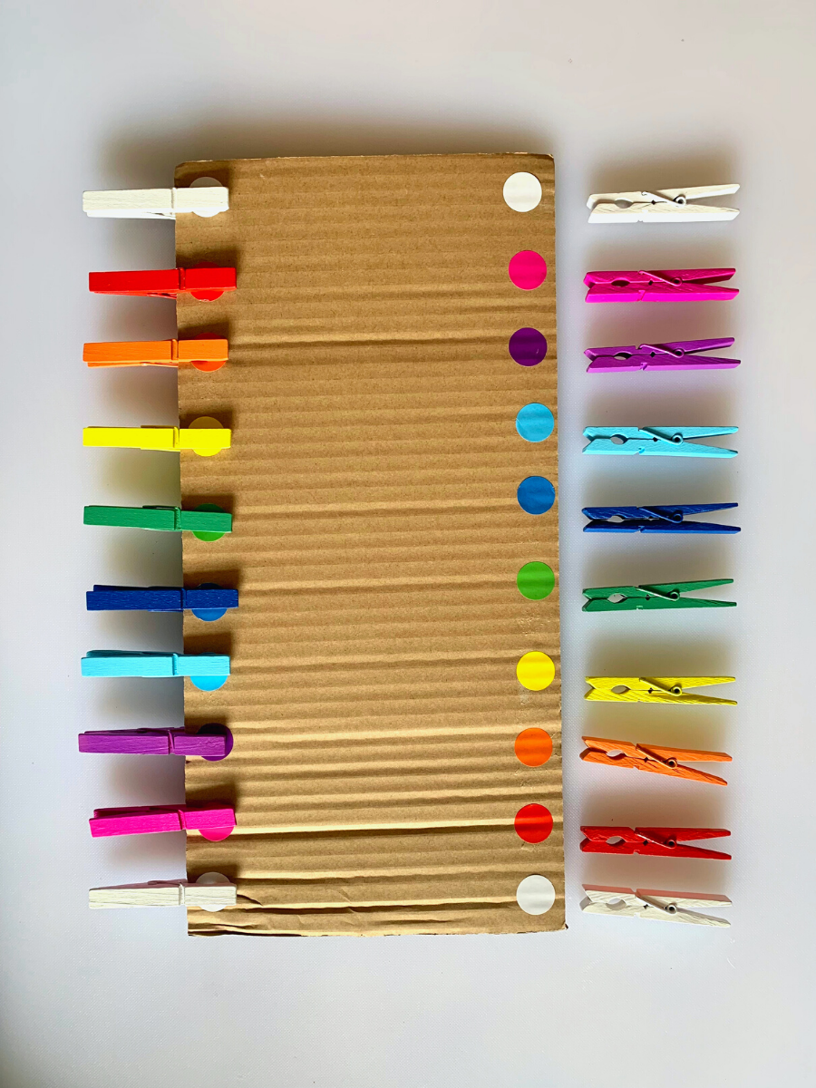 Rainbow Dot Color Match - DIY - Playgarden Online