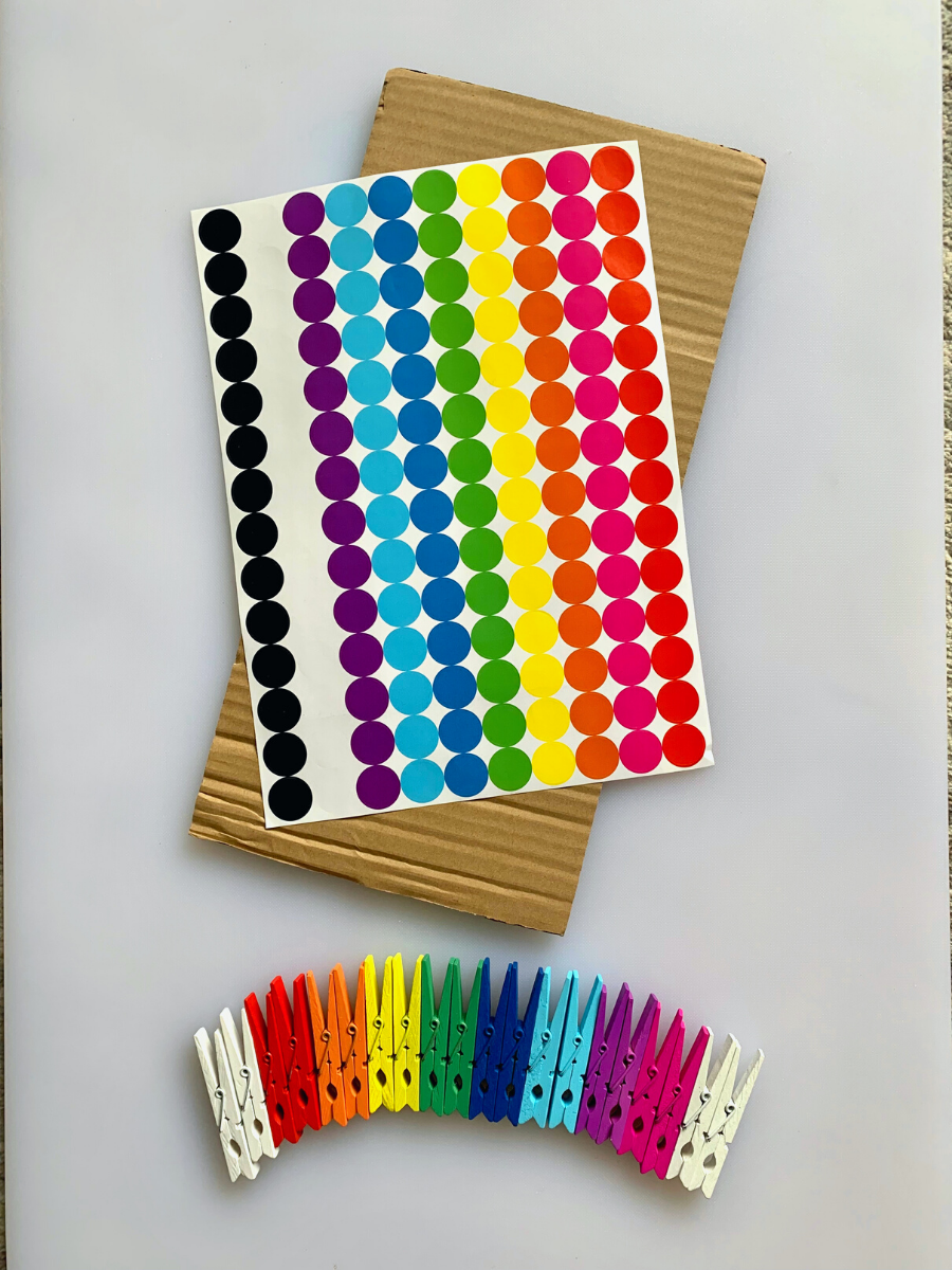 Rainbow Dot Color Match - DIY - Playgarden Online