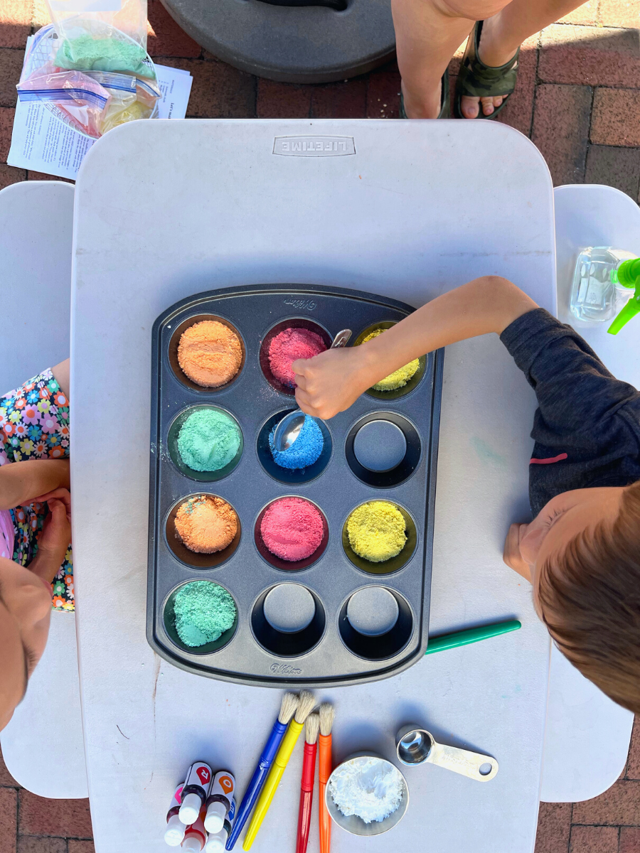 Muffin Tray Chalk - DIY - Playgarden Online