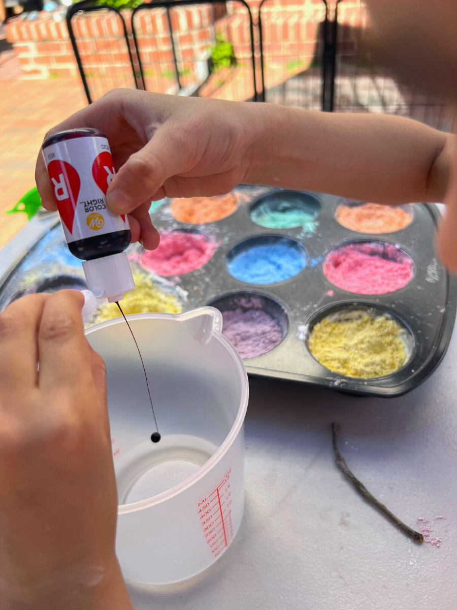 Muffin Tray Chalk - DIY - Playgarden Online